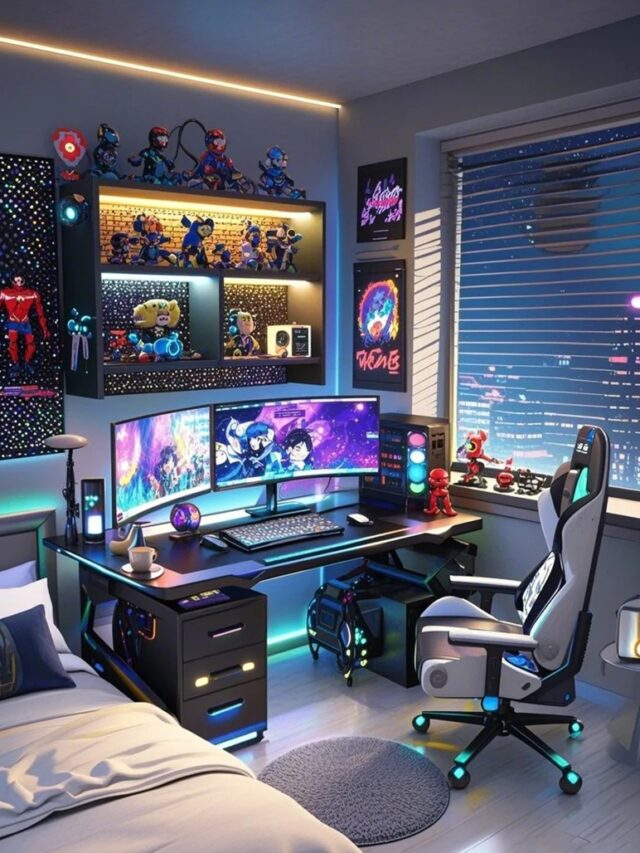 decor bàn máy tính gaming 20