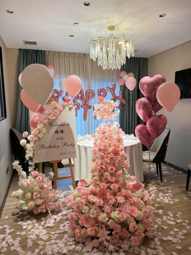 mẫu trang trí sinh nhật 25