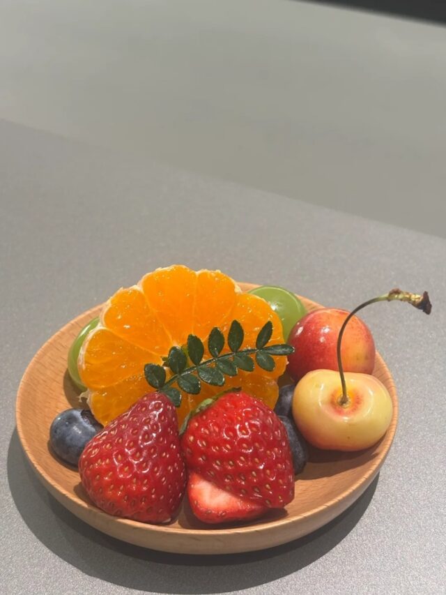 trang trí dĩa trái cây 27