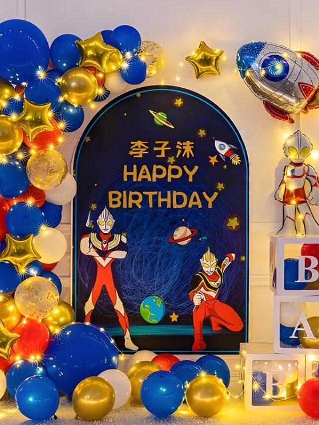 trang trí sinh nhật cho bé trai 29