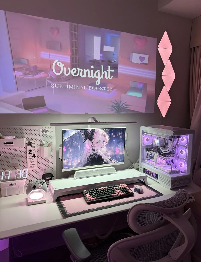 decor bàn máy tính gaming 10