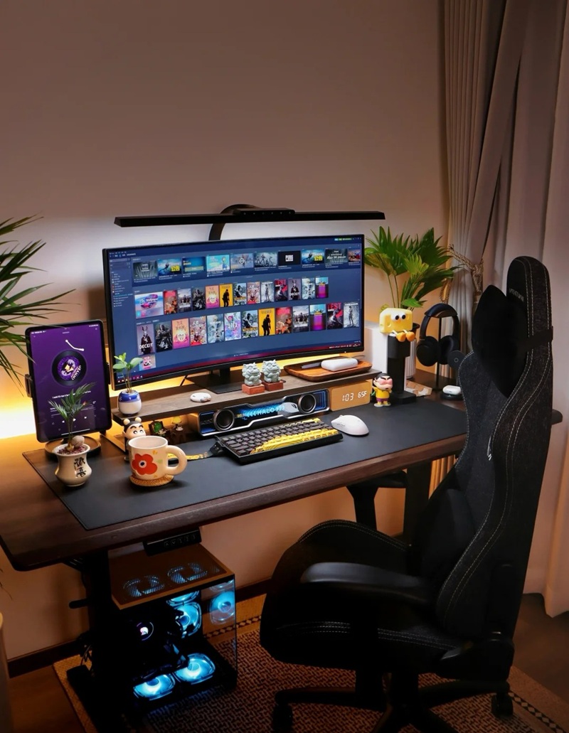 decor bàn máy tính gaming 17