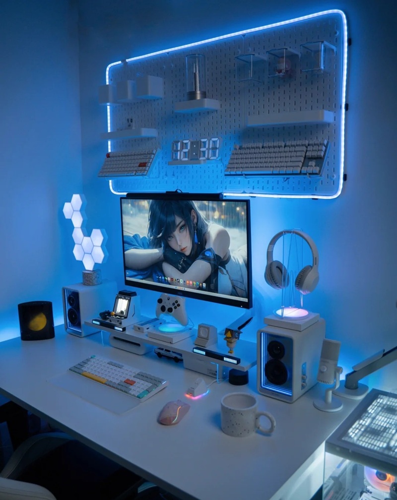 decor bàn máy tính gaming 19