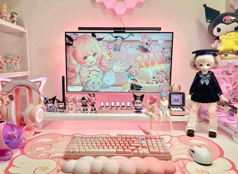 decor bàn máy tính gaming 31