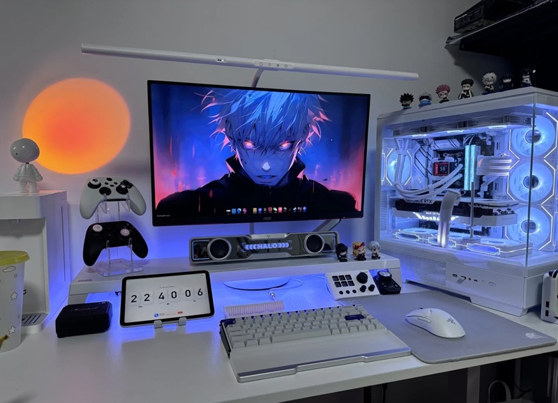 decor bàn máy tính gaming 38