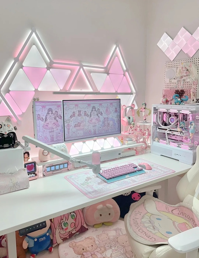 decor bàn máy tính gaming 9