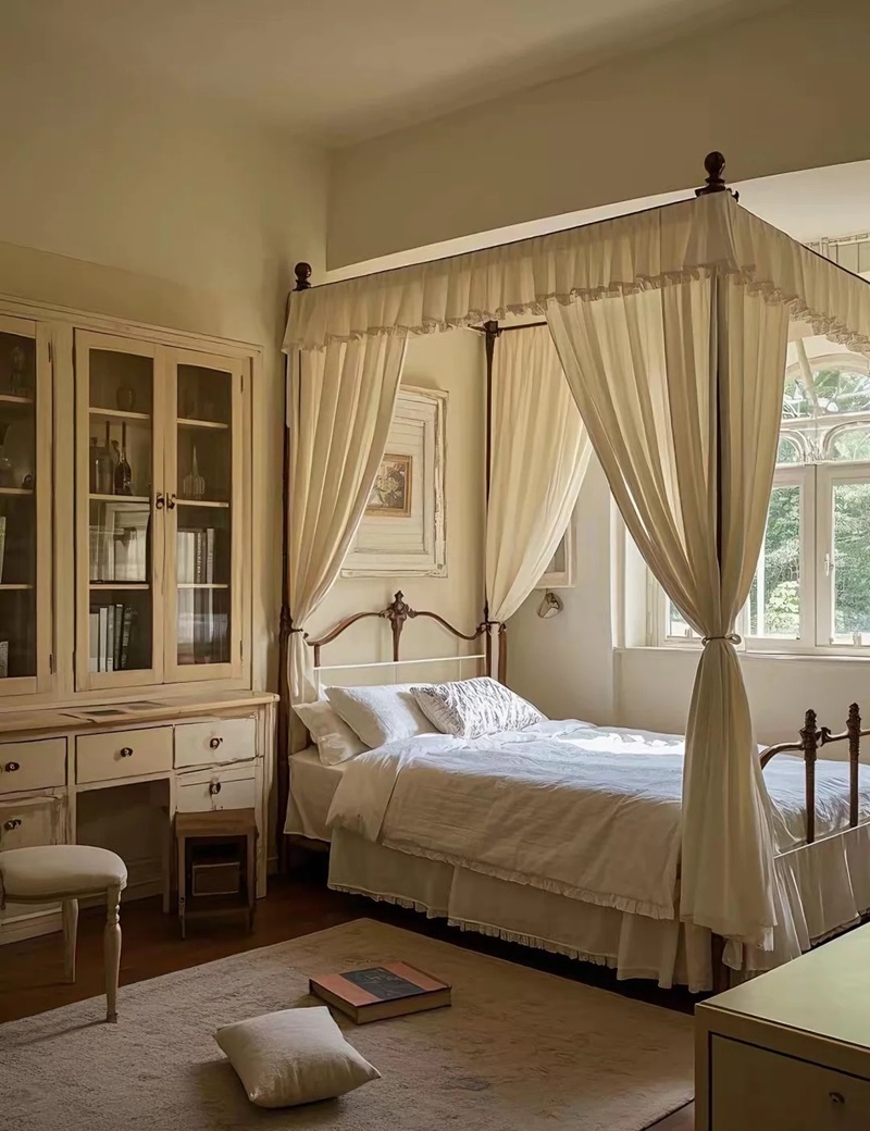 decor phòng ngủ vintage 28