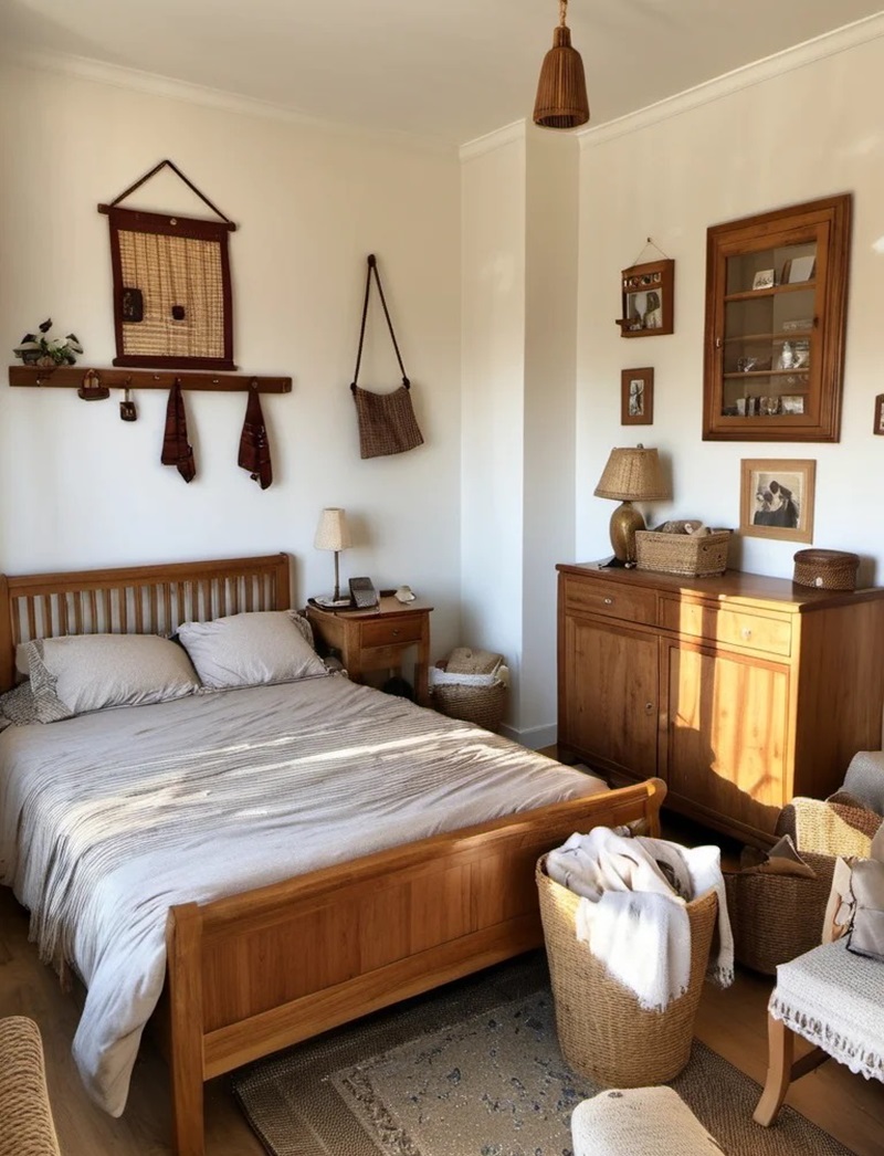 decor phòng ngủ vintage 34