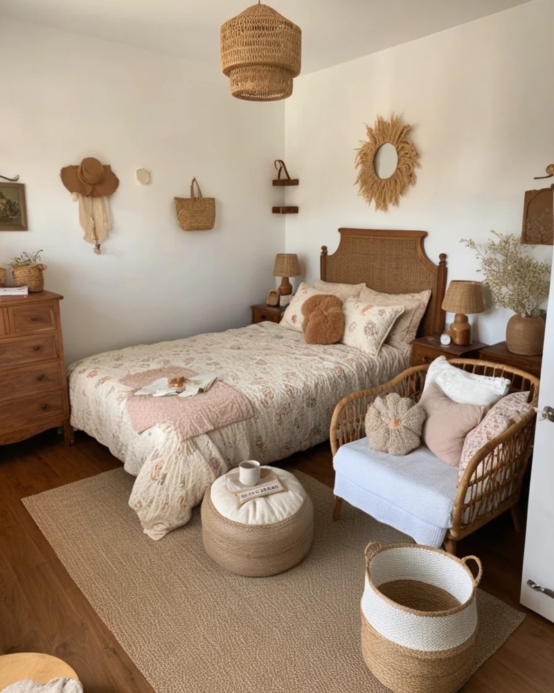 decor phòng ngủ vintage 8