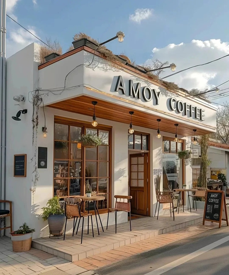 decor quán trà sữa 17