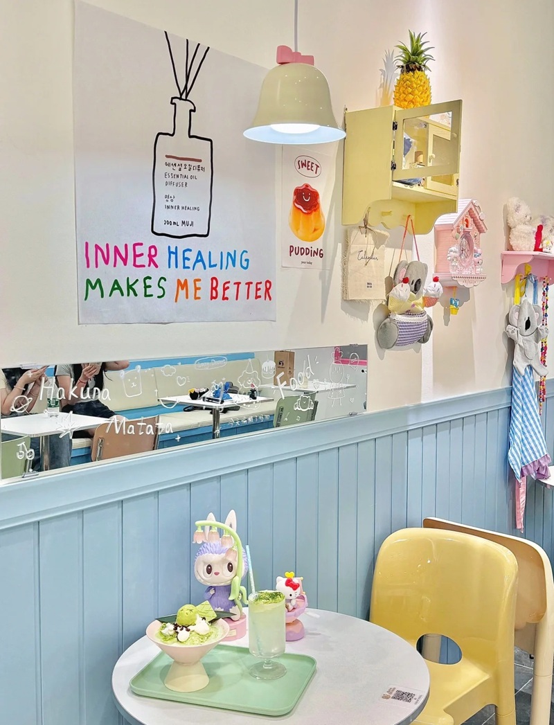 decor quán trà sữa 19