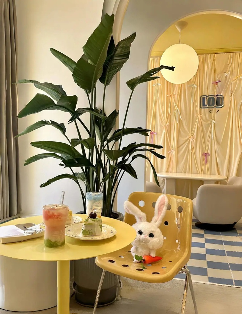 decor quán trà sữa 22