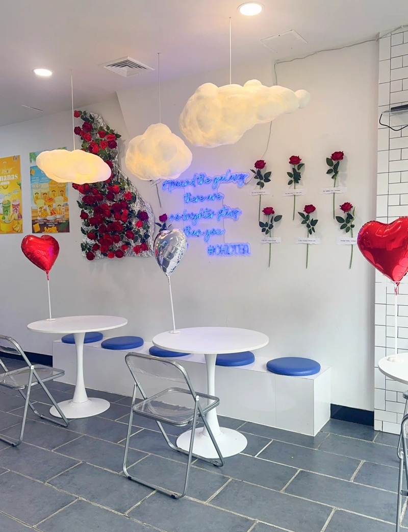 decor quán trà sữa 23