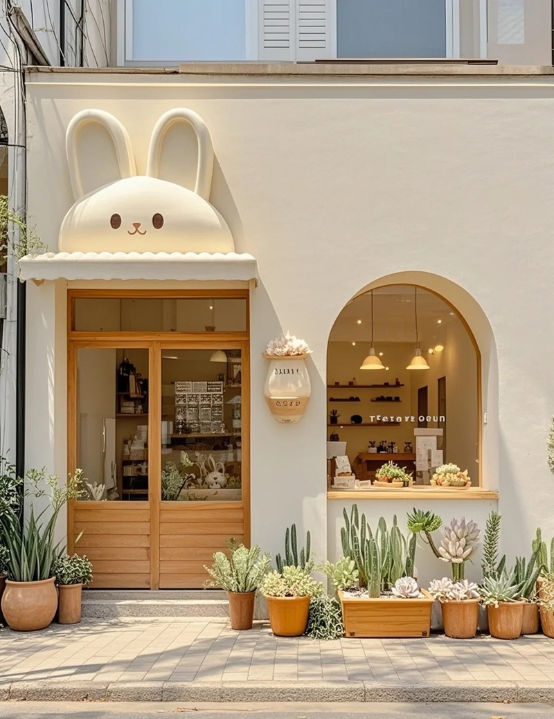 decor quán trà sữa 34