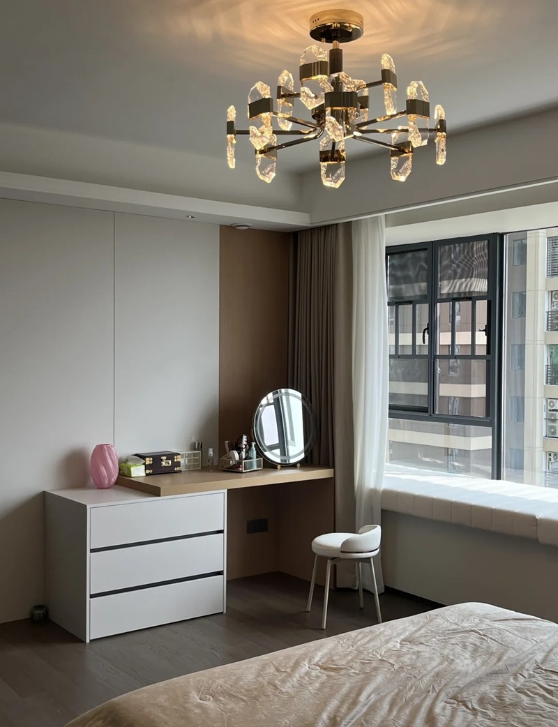 đèn chùm trang trí phòng khách 10