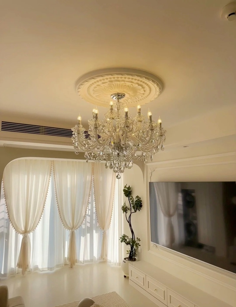 đèn chùm trang trí phòng khách 26