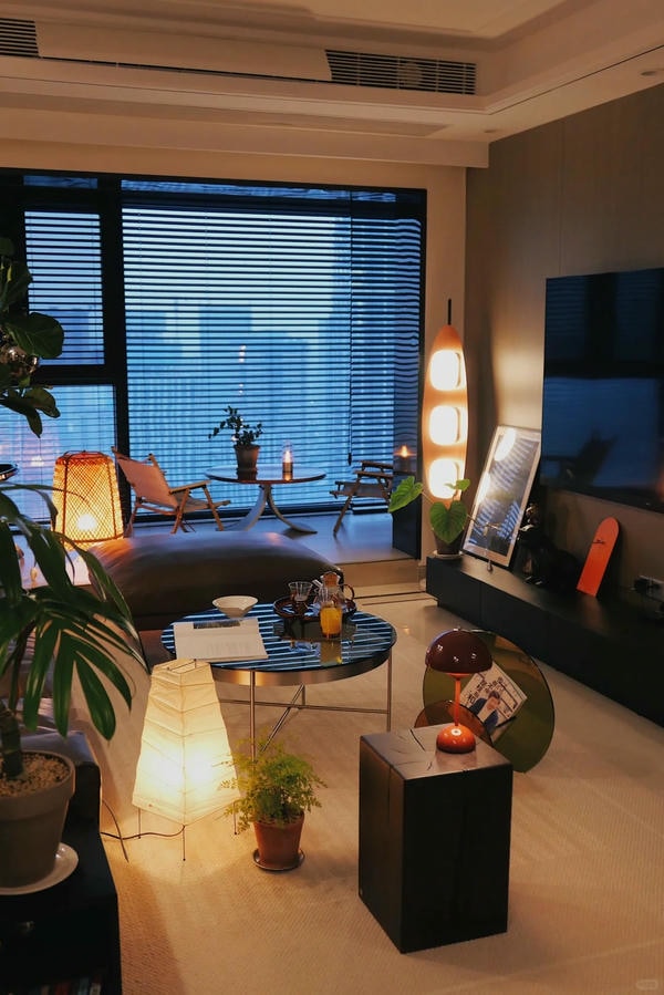 đèn trang trí phòng khách 30