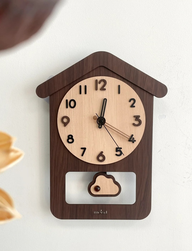 đồng hồ treo tường trang trí 17