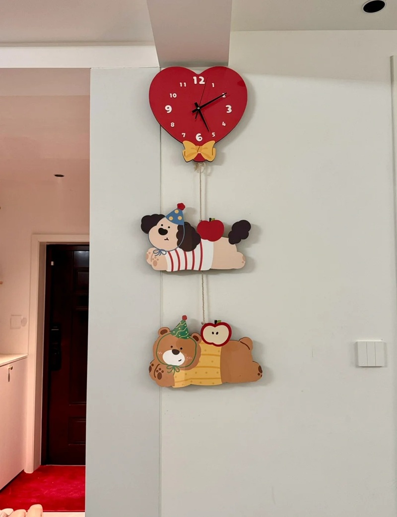 đồng hồ treo tường trang trí 19