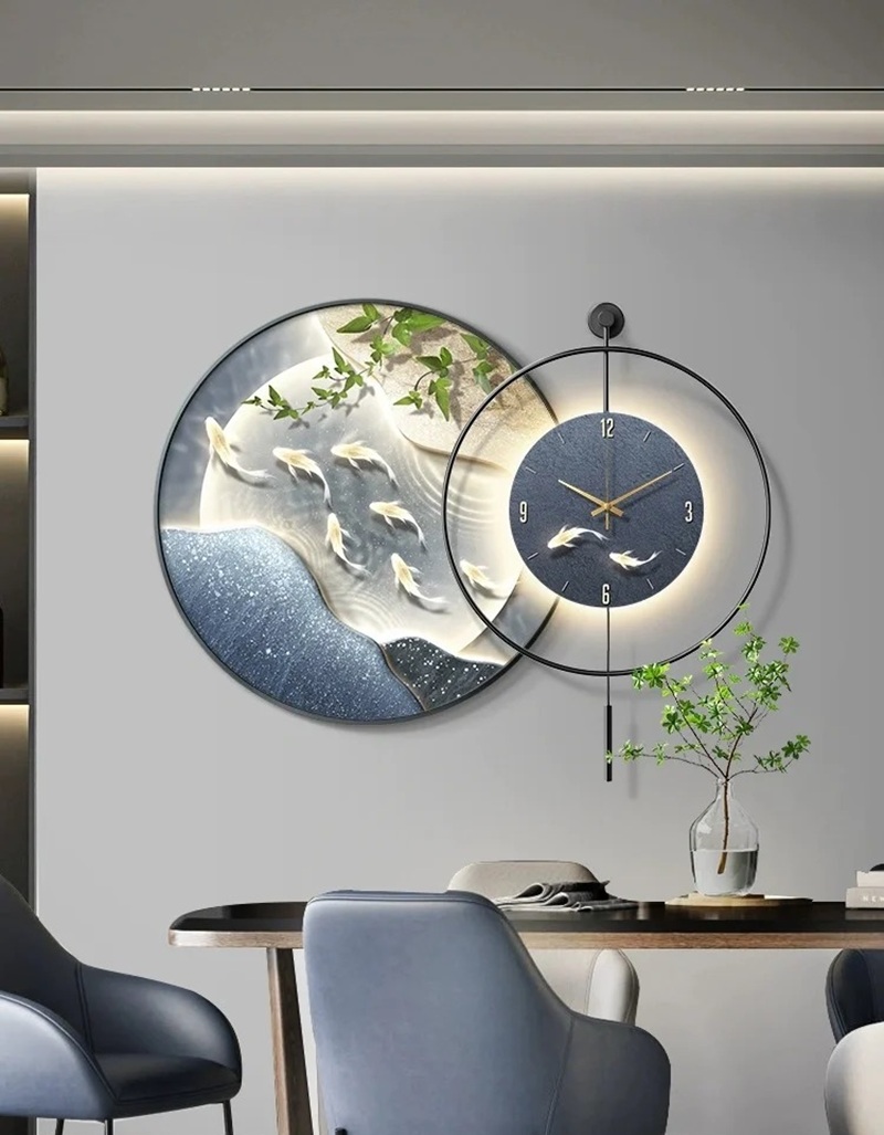 đồng hồ treo tường trang trí 6