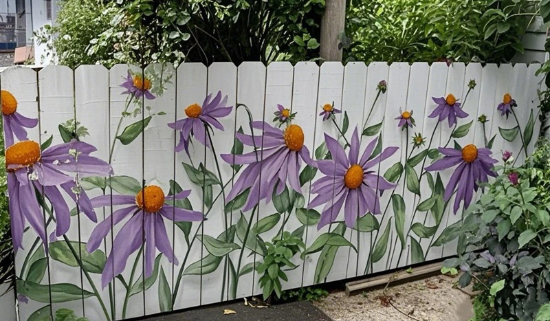 hàng rào trang trí 23