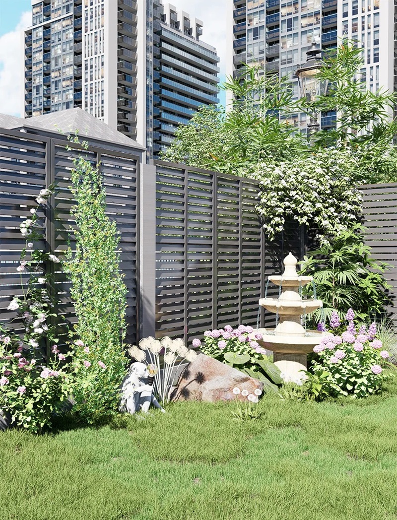 hàng rào trang trí 33