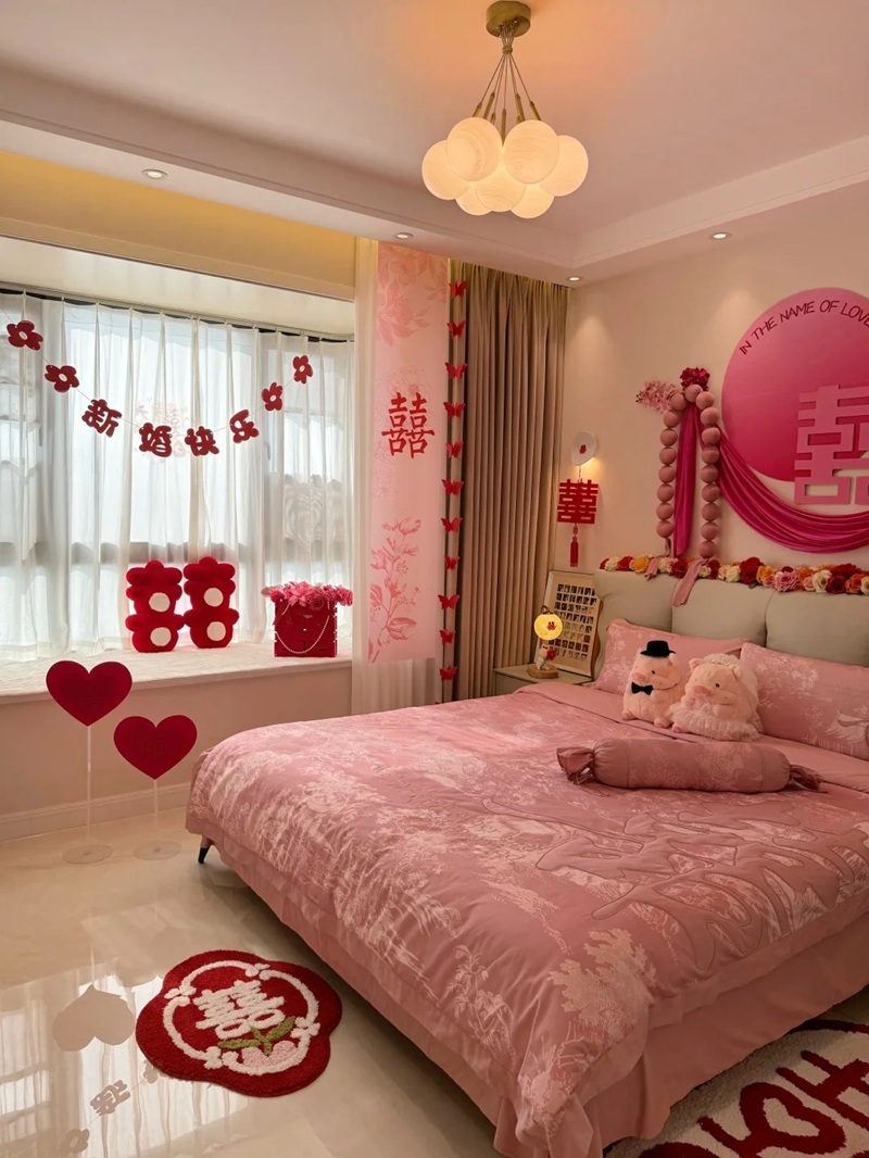 mẫu trang trí phòng cưới 23