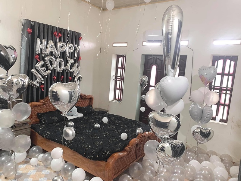 mẫu trang trí phòng cưới