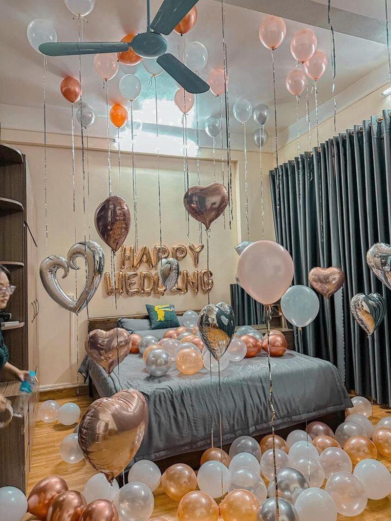 ảnh trang trí phòng cưới