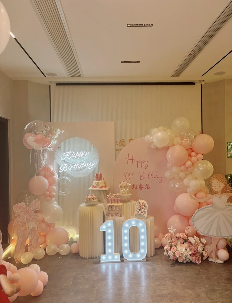 trang trí sinh nhật cho bé gái​ 11