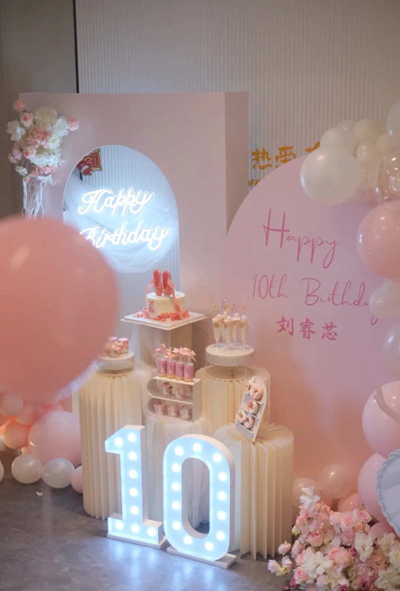 trang trí sinh nhật cho bé gái​ 14