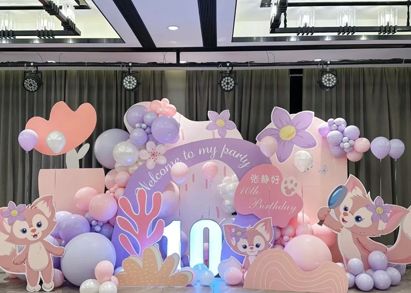 trang trí sinh nhật cho bé gái​ 16