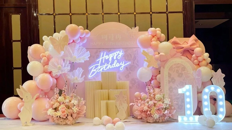 trang trí sinh nhật cho bé gái 18