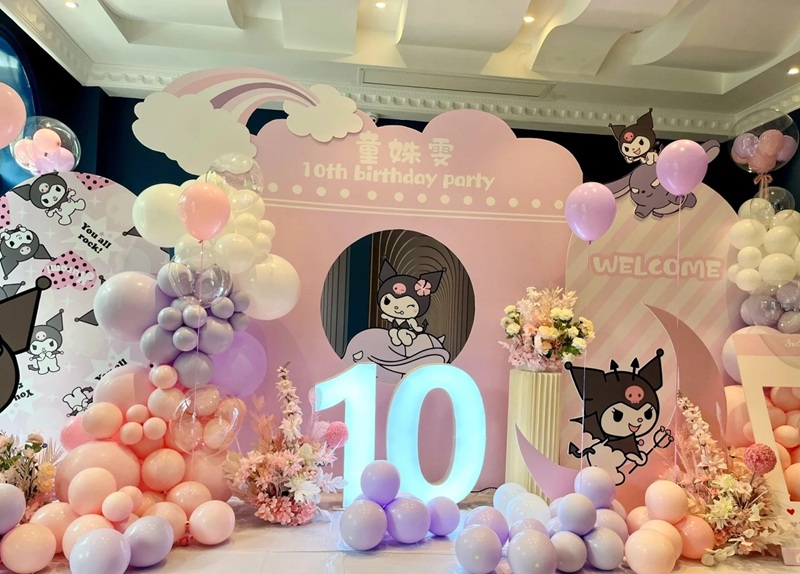 trang trí sinh nhật cho bé gái 1 tuổi