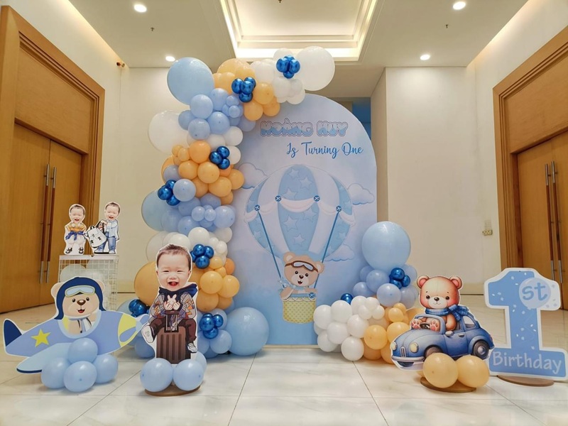 trang trí sinh nhật cho bé gái 30