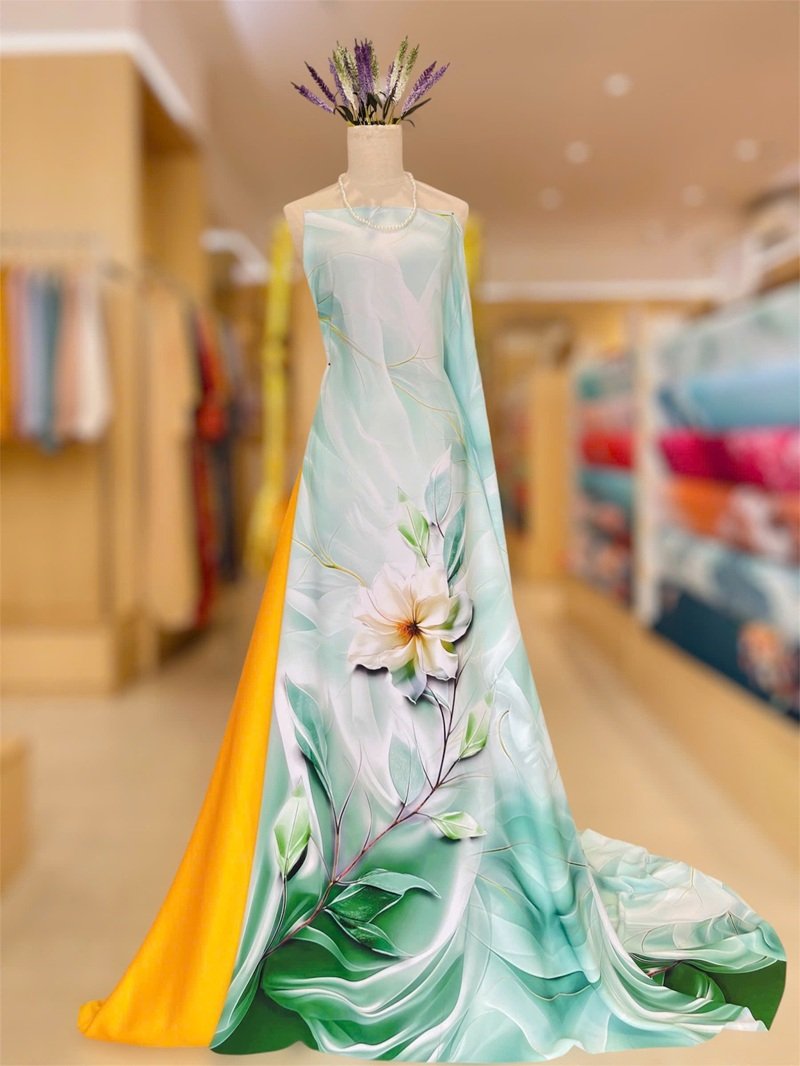 trang trí áo dài 14