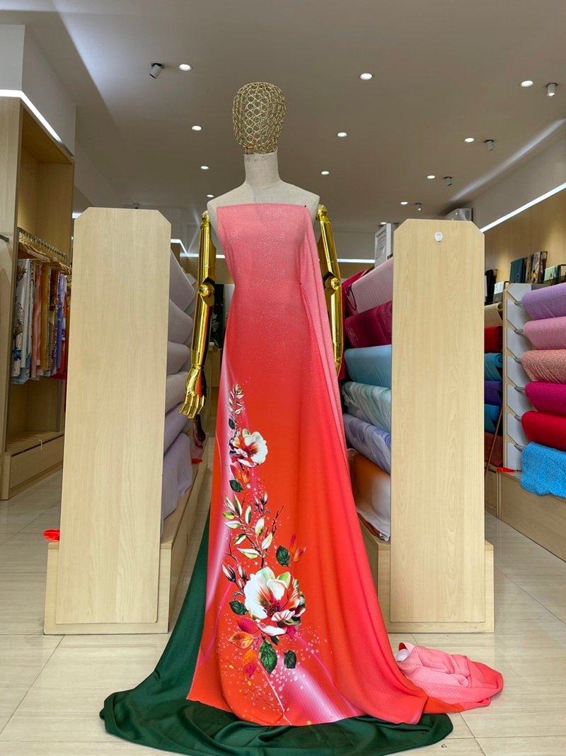 trang trí áo dài 15