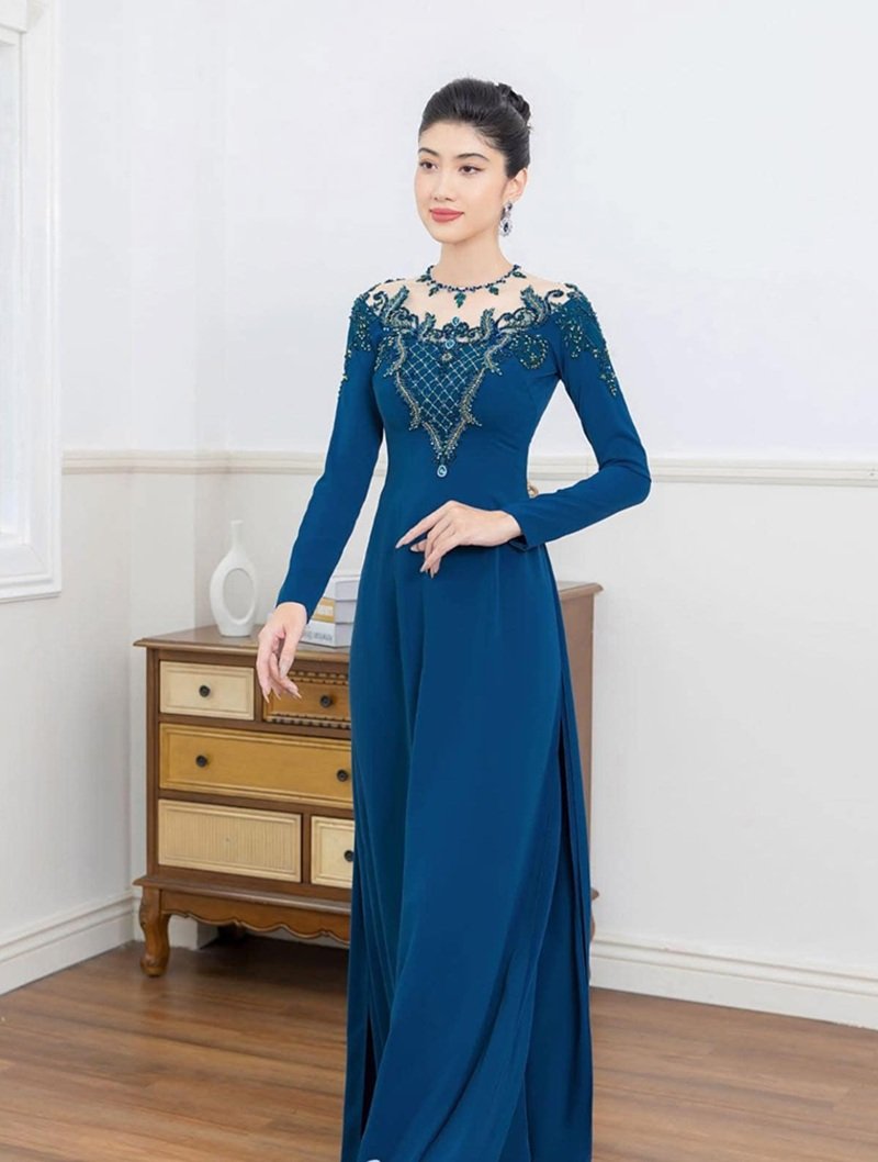 trang trí áo dài 2