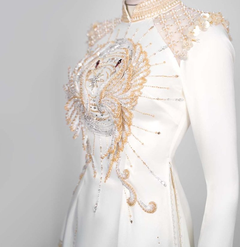 trang trí áo dài 25