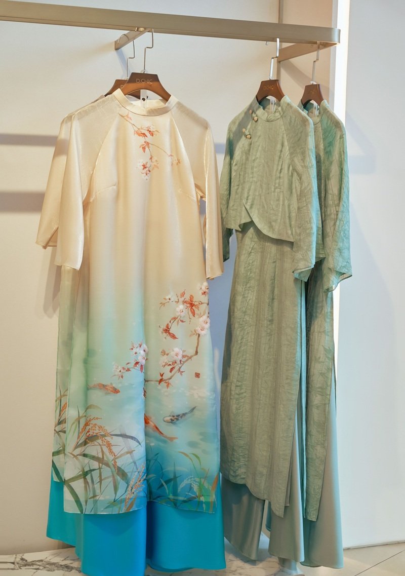 trang trí áo dài 29