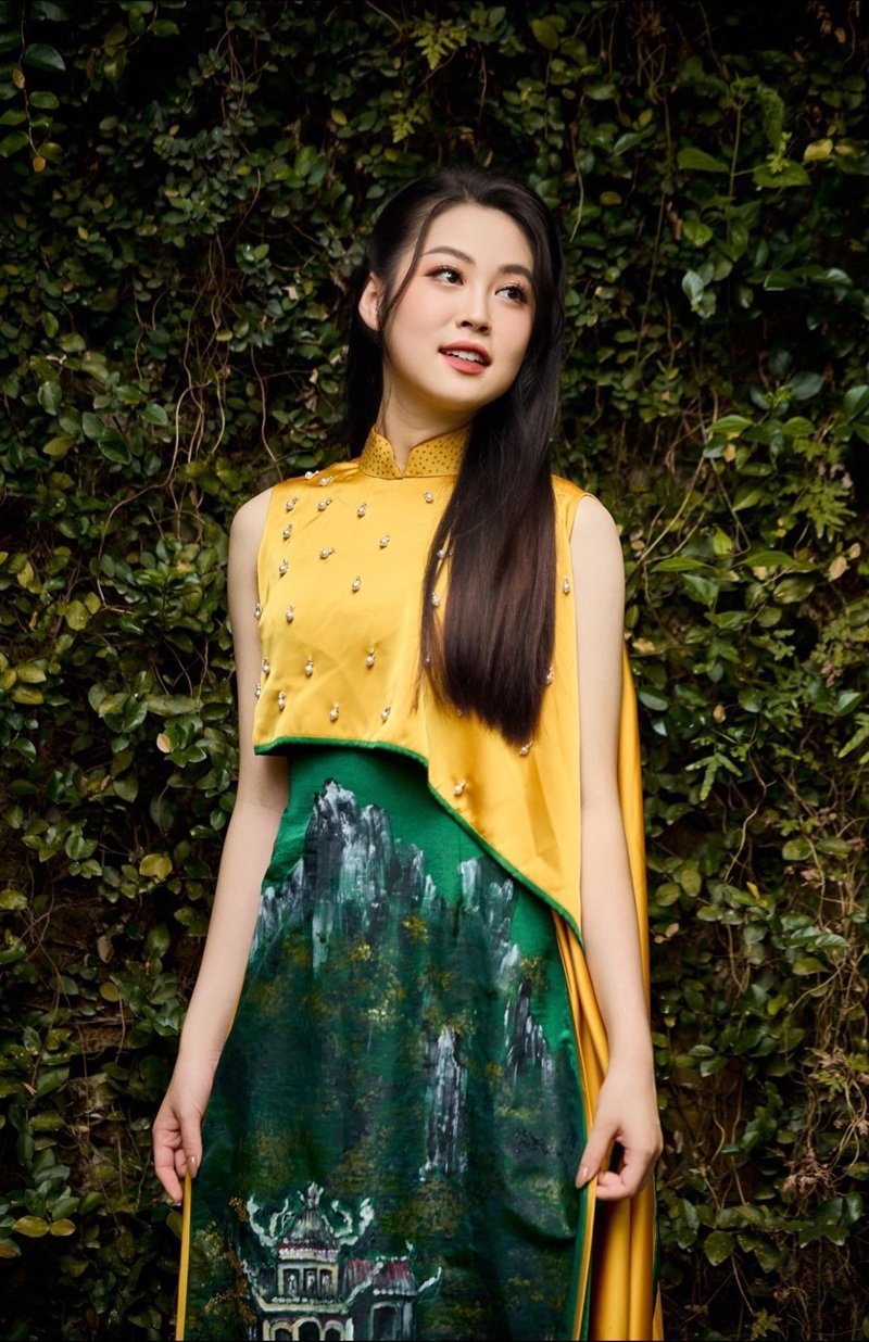 trang trí áo dài 3