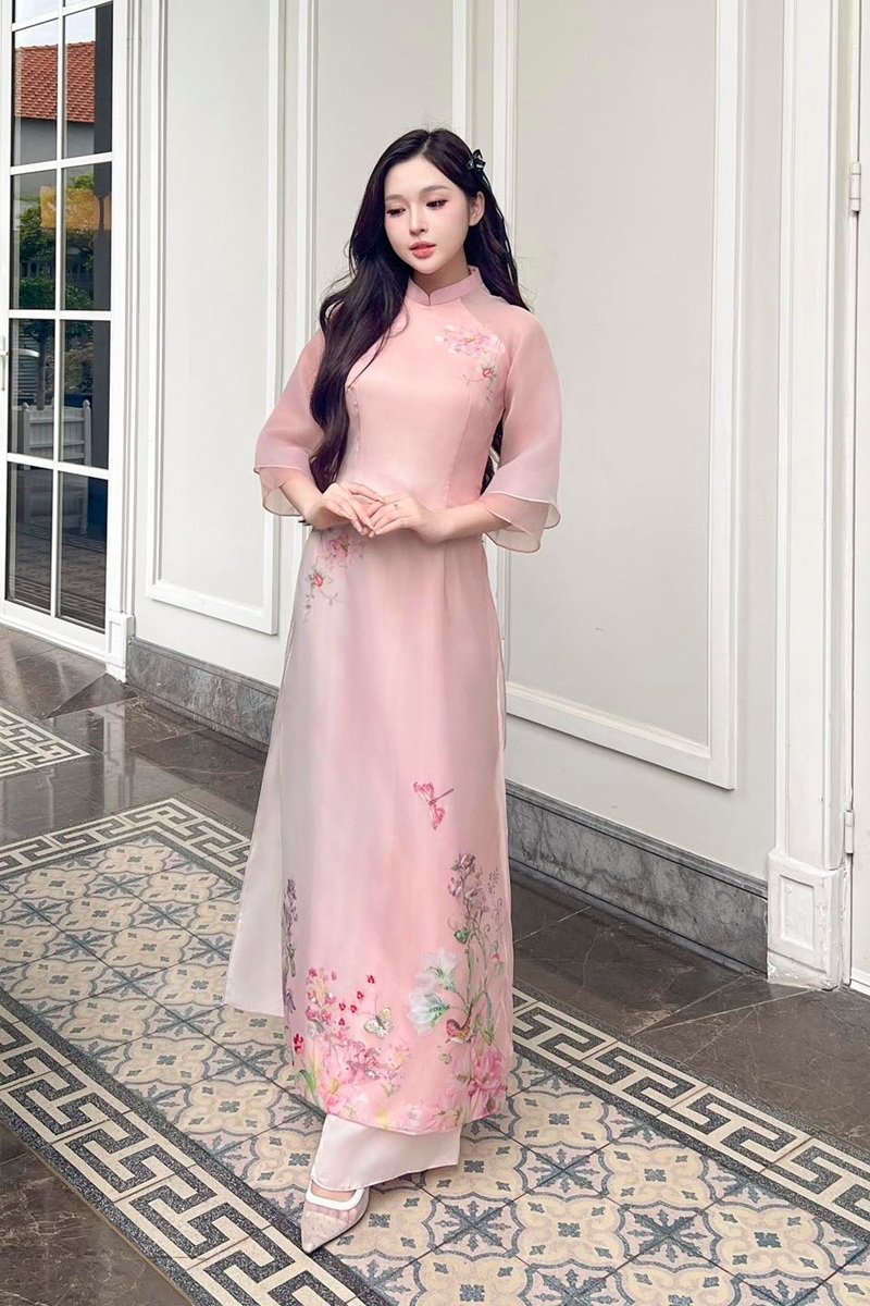 trang trí áo dài 37