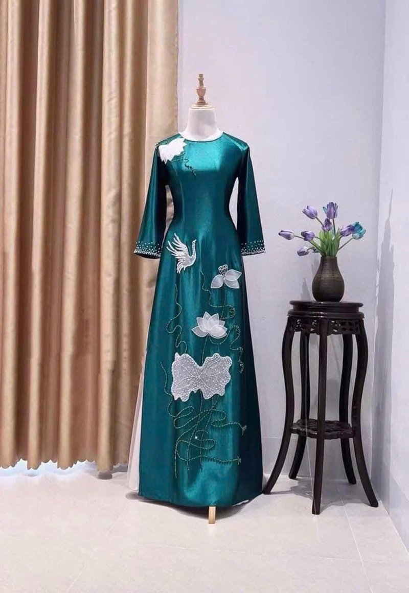 trang trí áo dài 4