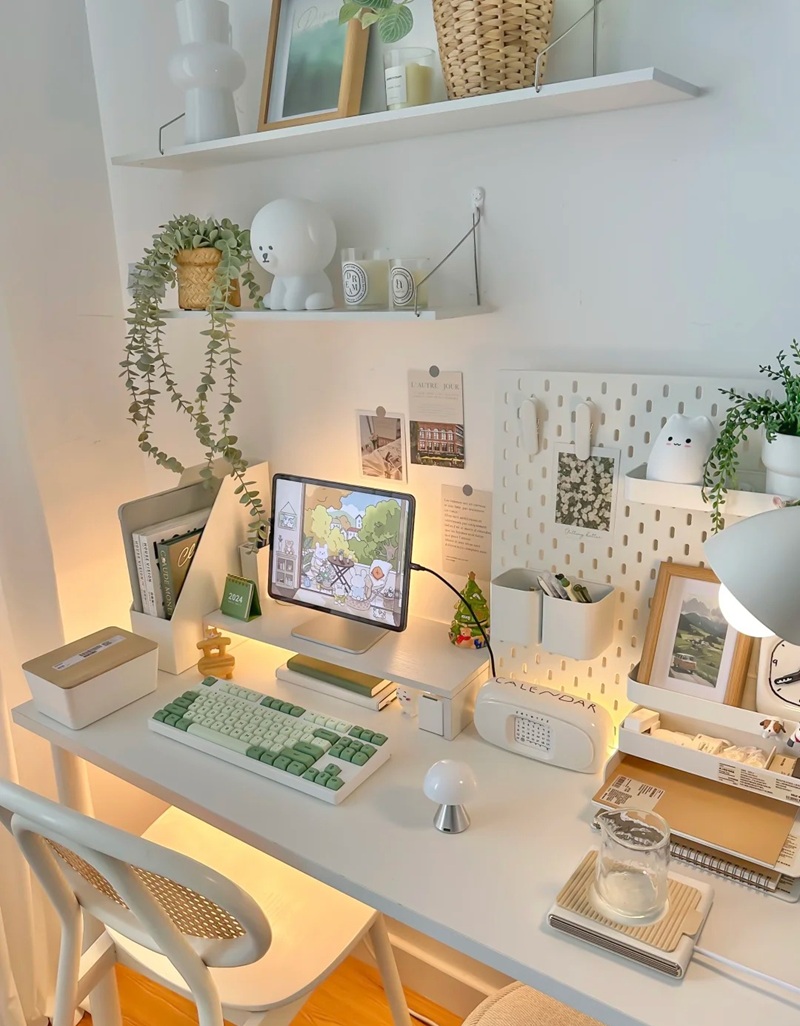 trang trí bàn học 10