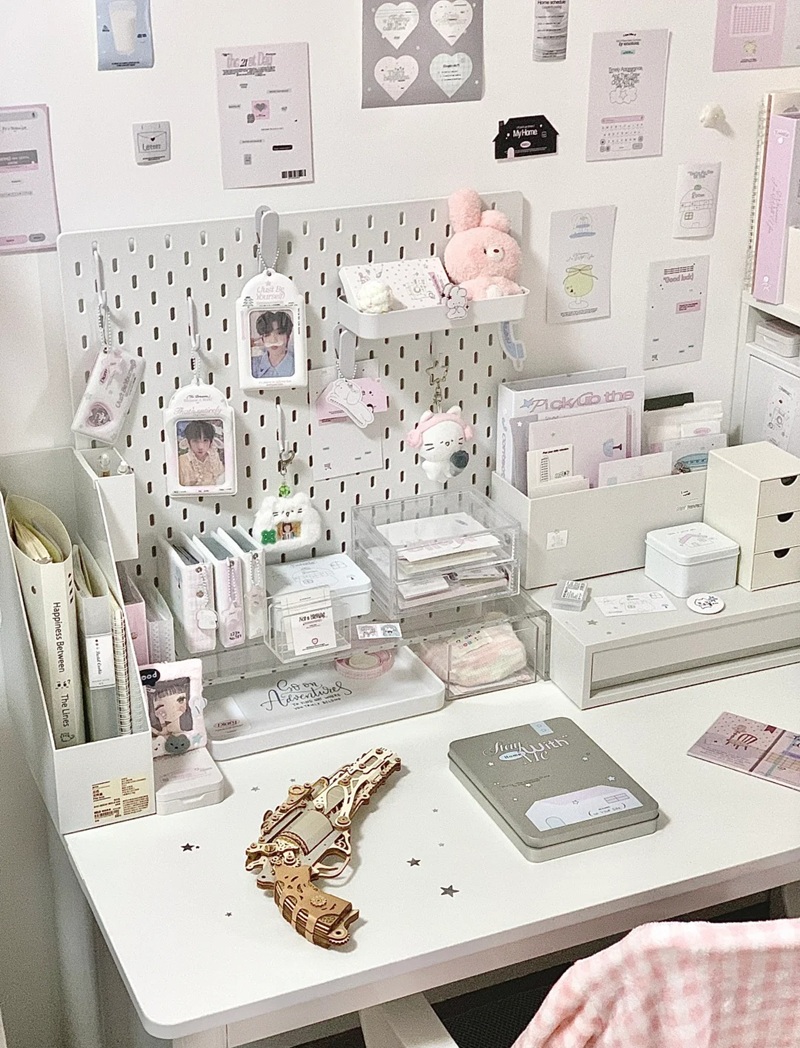 trang trí bàn học 16