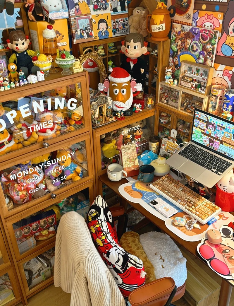 trang trí bàn học 20