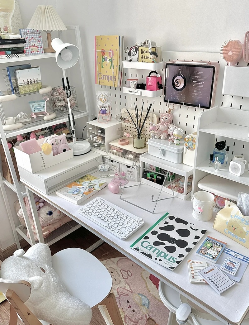 trang trí bàn học 9