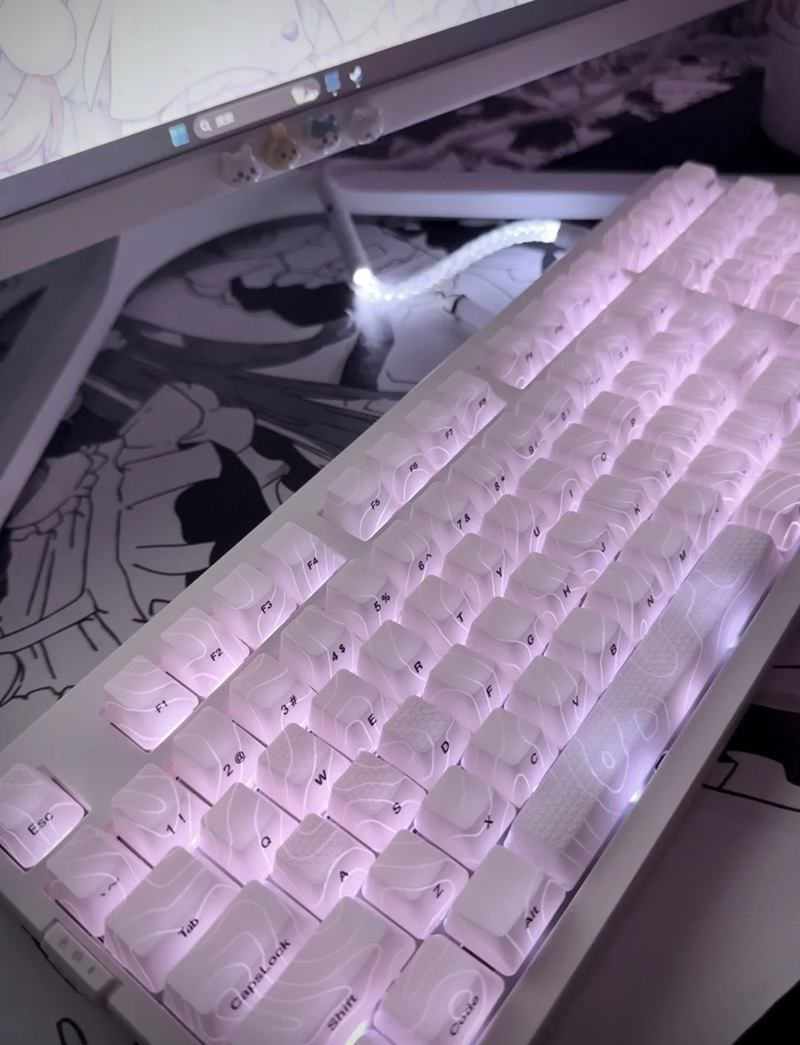 trang trí bàn phím laptop 15