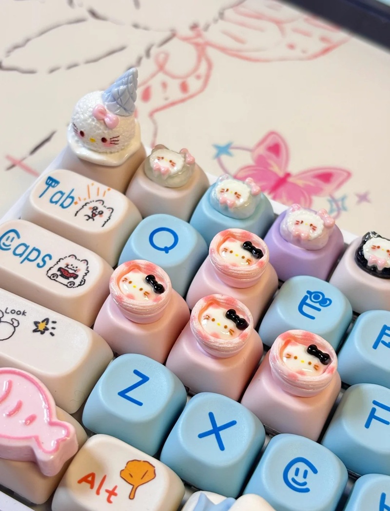 trang trí bàn phím laptop 2