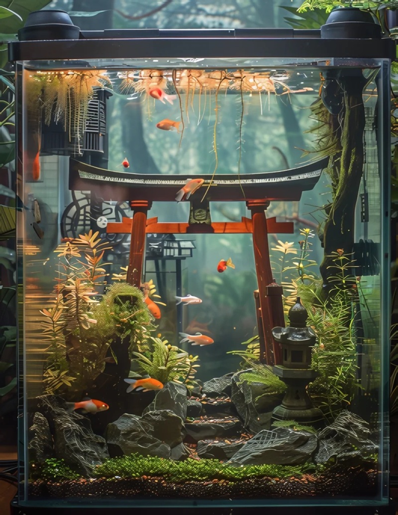 trang trí bể cá 15